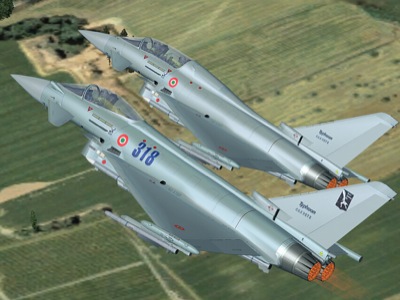 Eurofighter Typhoon demo for FSX