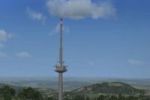 Calden Wind Farms And TV Tower Scenery