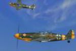 Bf 109G_10 in the colors of Werner Molders as Kommandore, JG51