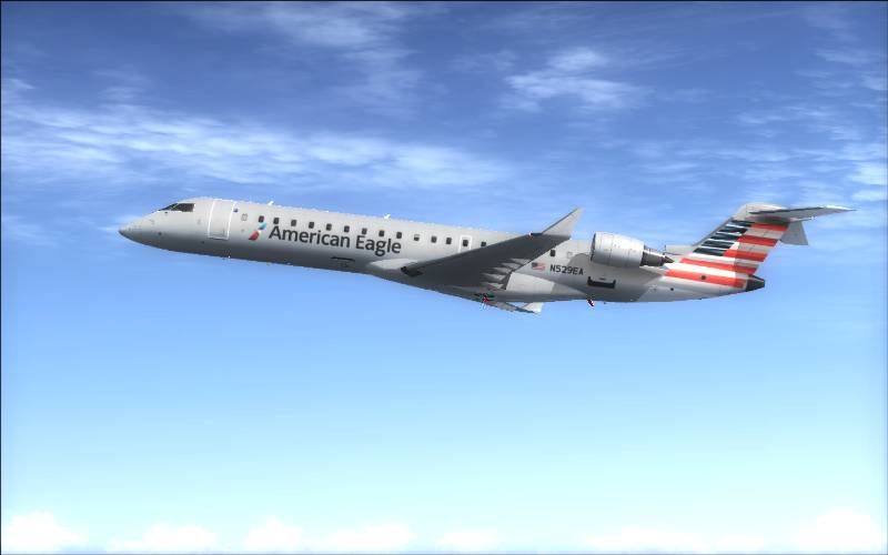 American Eagle Crj700 For Fsx