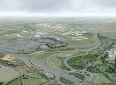 Stansted Airport (EGSS) Scenery