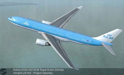 KLM Airbus A330-203
