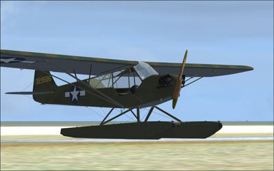 L-4 Grasshopper Floatplane for FSX