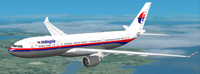 Airbus A330-200 in Malaysia Livery for FSX