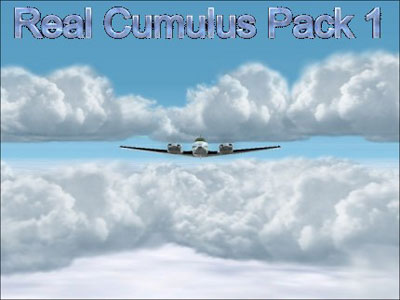 Real Cumulus Clouds Pack for FS2002