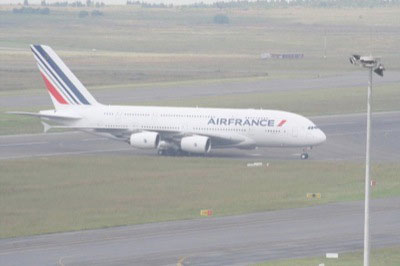 A380 on taxi-way