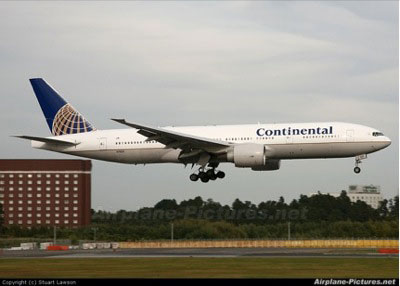 Continental Boeing 777
