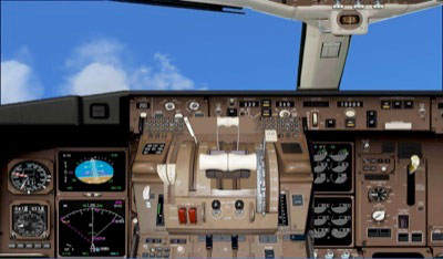 NPSimPanel's 767/757 Panel