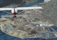 Aircraft flying over Adelaide