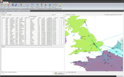 Screenshot from Just Flight's Air Hauler software.