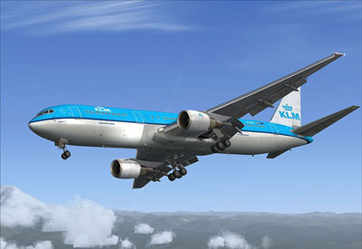 767 Captain in KLM paint