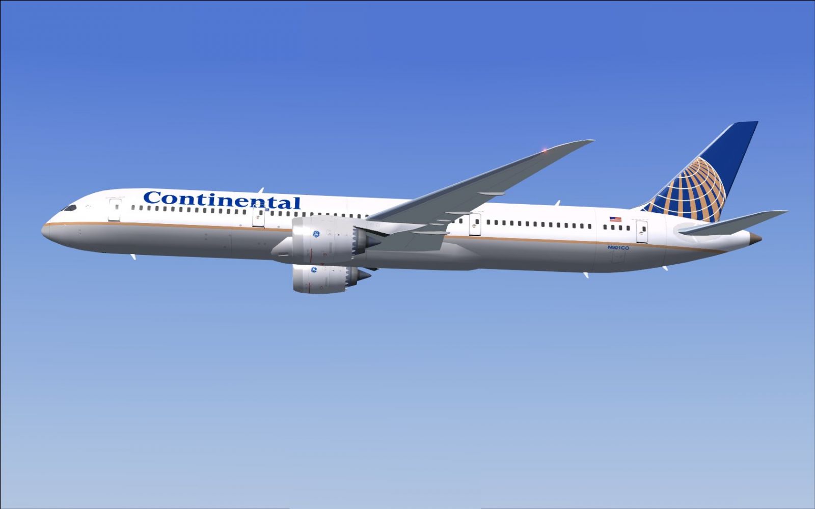 Airplane Continental