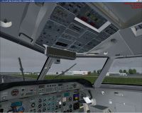 Dash 8Q cockpit