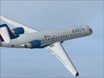 Delta Airlines CRJ 700.