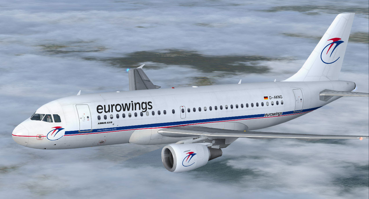 Airline Yurovingz (Eurowings). Ufficiale sayt.2