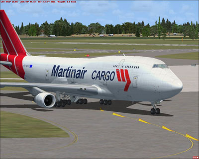 Qantas  Freight on Fsx Martinair Cargo Boeing 747 400   Downloads