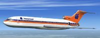 Native Boeing 727-200 in flight.