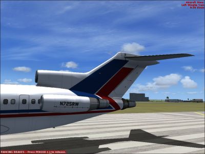 Philippine Airlines Boeing 727-200 tail fin.