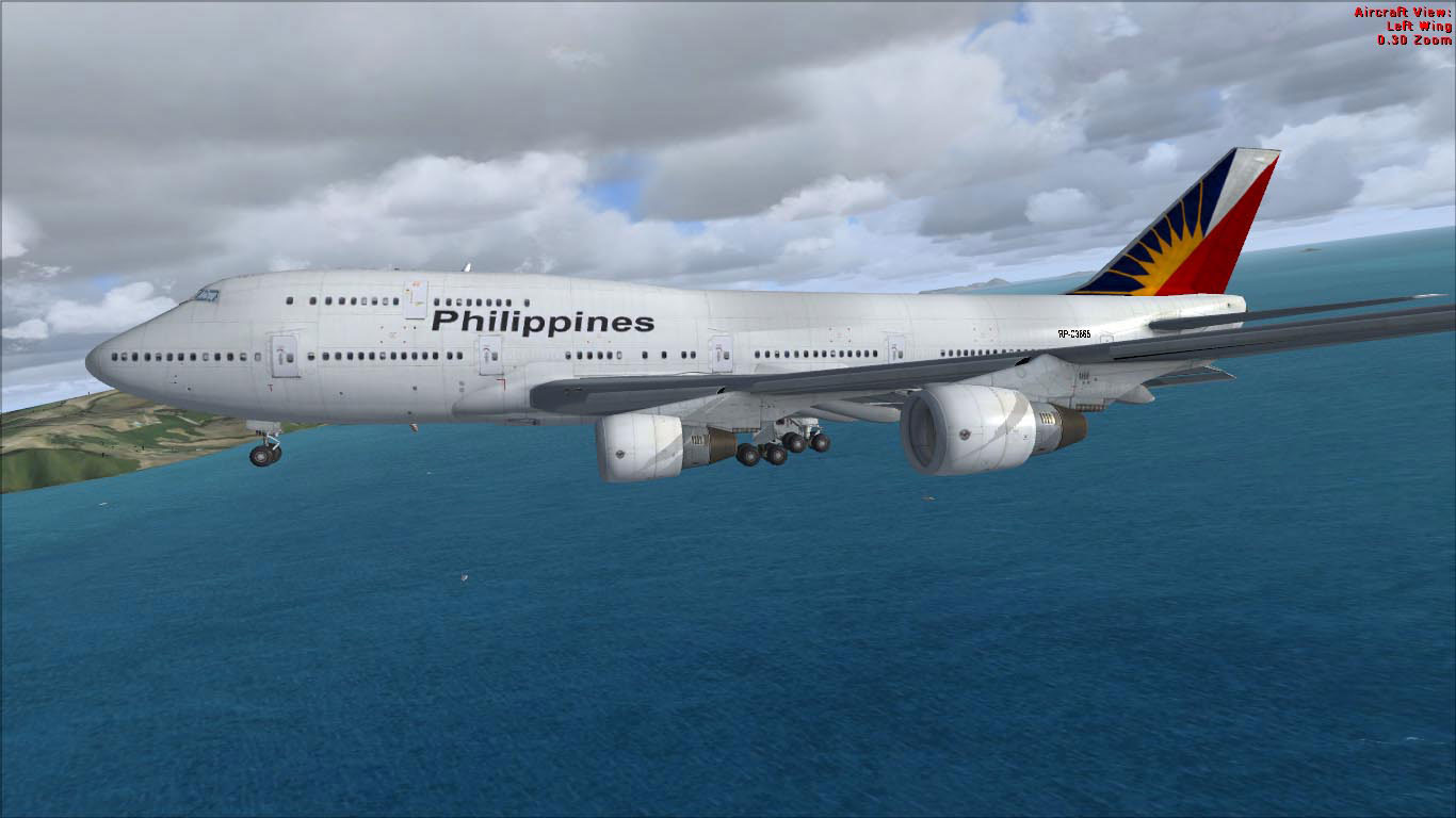 Download this Philippine Airlines Boeing Flight picture