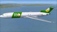 Rio Linhas Aereas Boeing 727-200ADV (F) in flight.