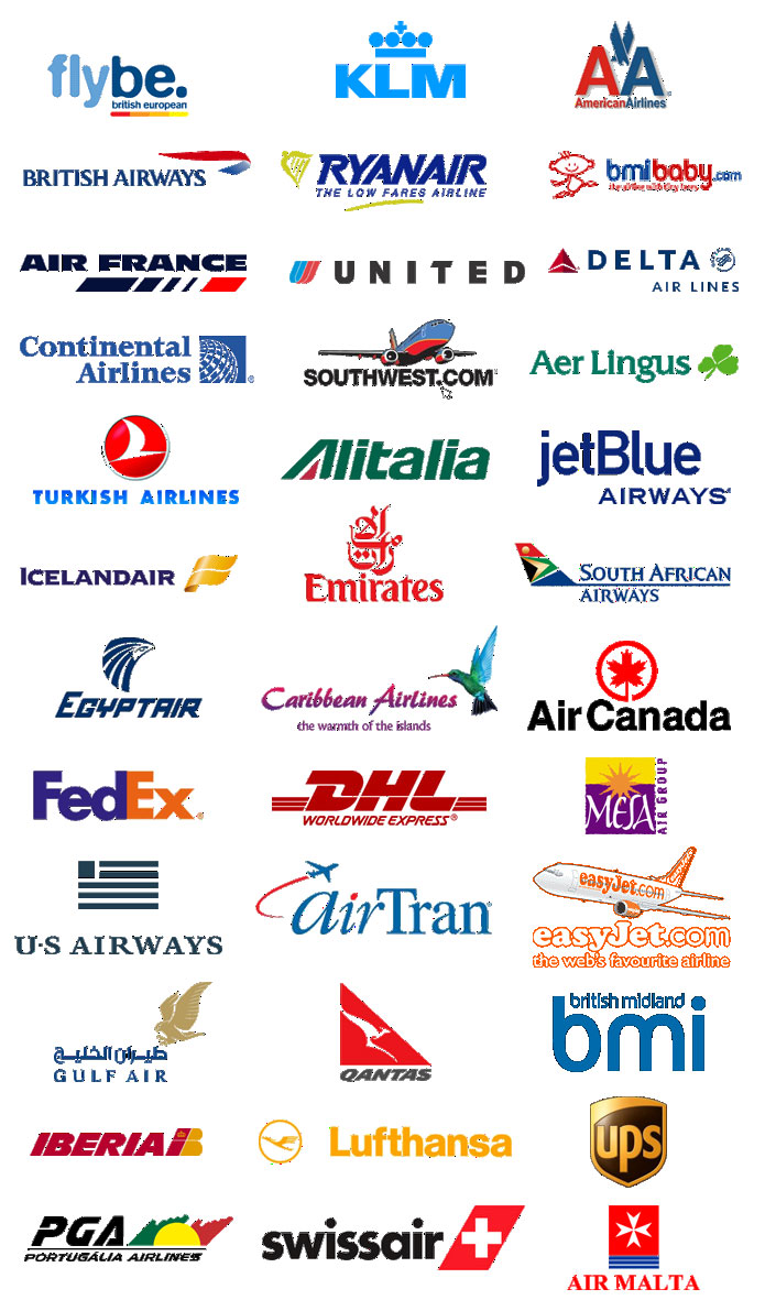 Airline Logos With Names And Pictures