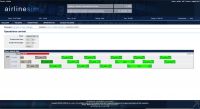 Screenshot from the administration interface of AirlineSim.