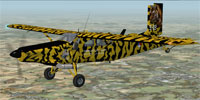 KLU PC-6C NTM in flight.