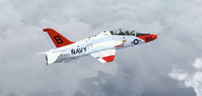 Acceleration Boeing/BAe T-45C Goshawk in flight.