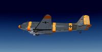 German Air Force Douglas C-47 in flight.