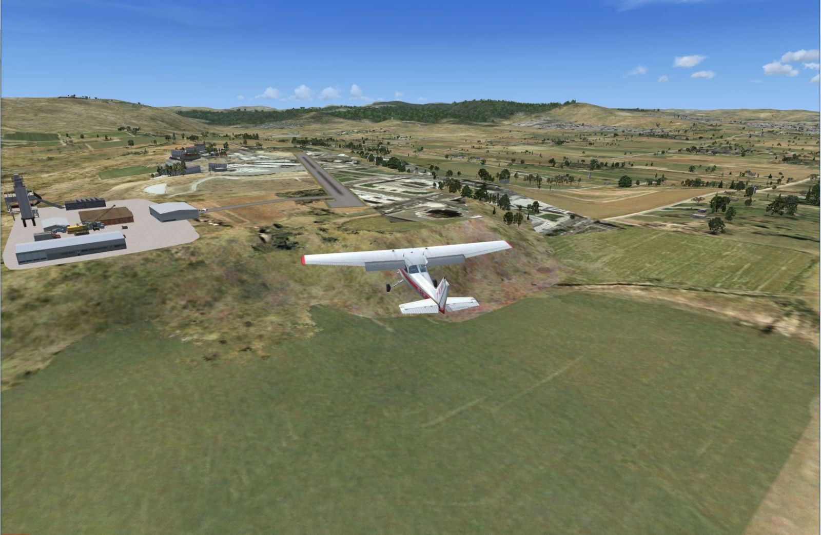 FSX Cyclone Airstrip In Israel Scenery
