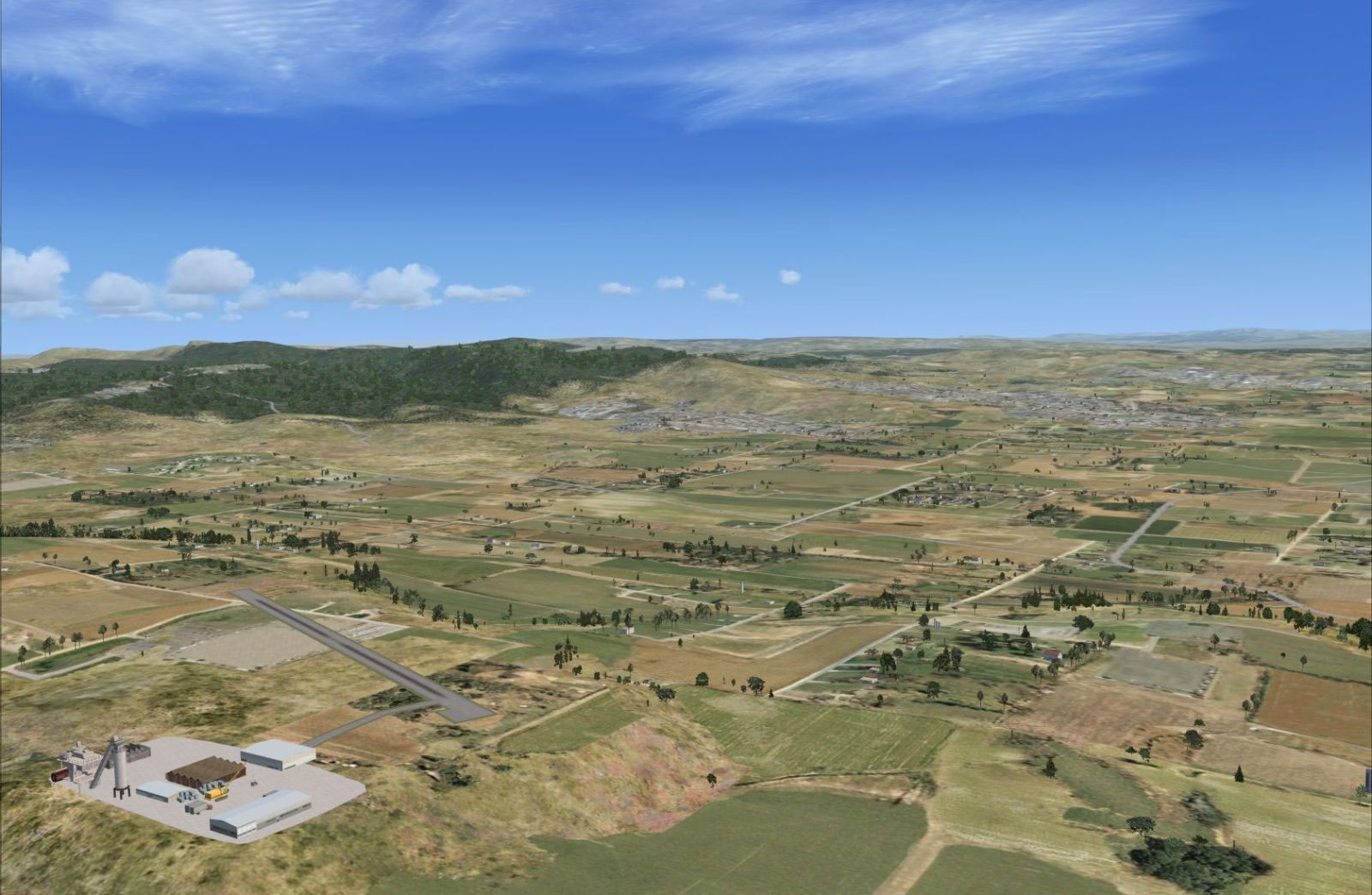 FSX Cyclone Airstrip In Israel Scenery