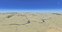 Mesh for Southern Africa Scenery.