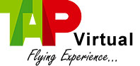 TAP Virtual logo.
