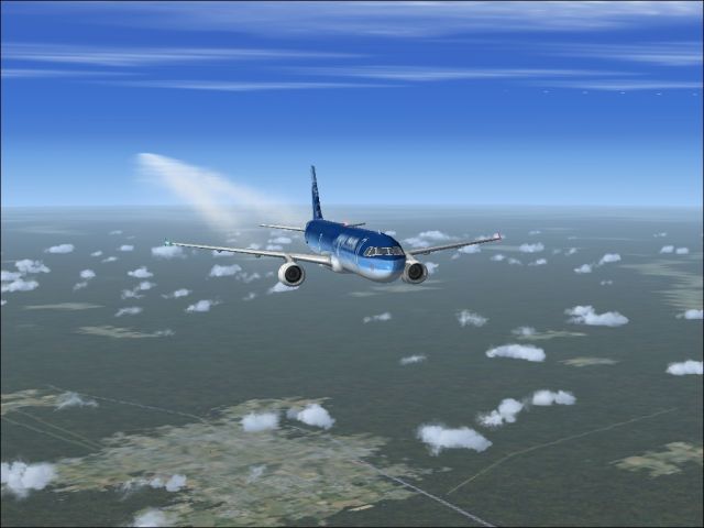 737-800 25,000 feet over Central KY. From the Microsoft Flight Simulator X gallery.