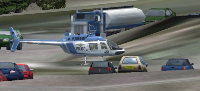Cincinnati Traffic I-75 North & I-75 South. From the Microsoft Flight Simulator X gallery.