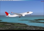 JAL A330 Dawn Flight