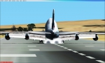 Cathay Pacific cargo 747 -400 BCF perfect touch down