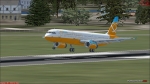 a321 Landing in Bremen