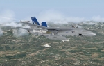 F-18 over Corsica