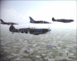 L-39ZA, C and Spitfires