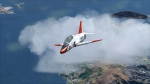 T-45 Goshawk over California Coast