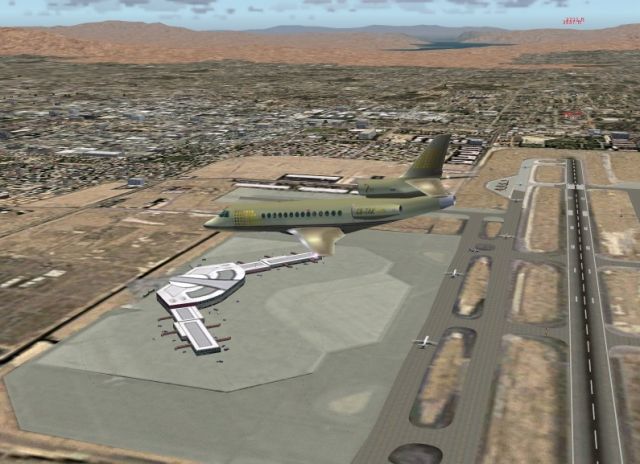 Dassault Falcon 7x Pack Gold Livery
