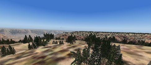 Grand Canyon Scenery Upgrade. From the Microsoft Flight Simulator 2004 gallery.
