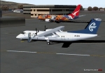 Dash 8 and 737 at Wellington