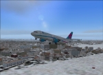 A cold morning at Manchester Airport