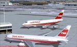 TWA 747 SP Boston Express visits KJFK