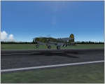 B-26B 55MA taking off to a bombing mission