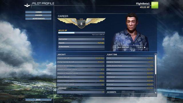 Live Pilot Profile