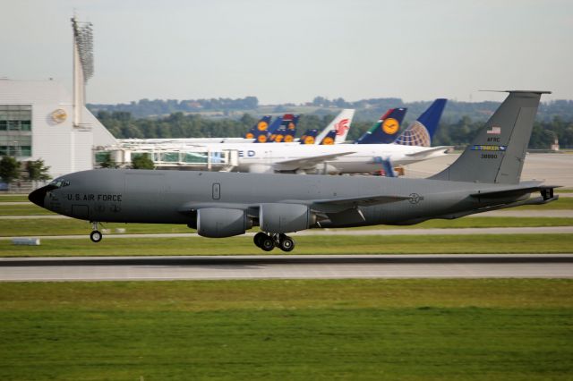 US Air Force KC-135 at Munich. From the Aircraft and Aviation gallery.