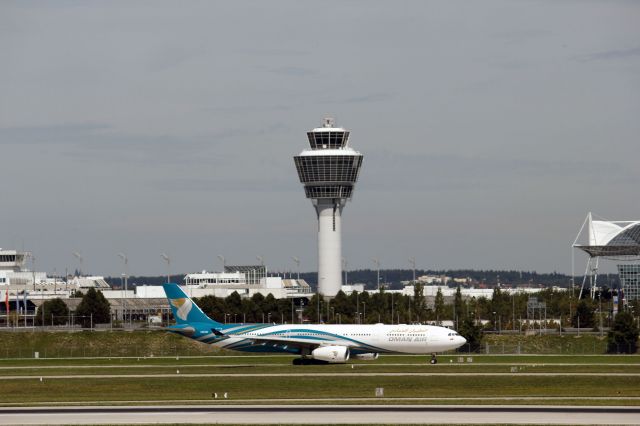Oman Air A330-300 at Munich. From the Aircraft and Aviation gallery.